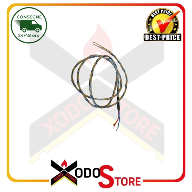 Termocoppia Sonda fumi J in acciaio AISI 316 (Rif.Int. 8006)