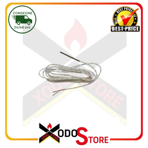 Sonda temperatura ambiente NTC 100K 250 cm per stufe a pellet (Rif.Int. 8014)
