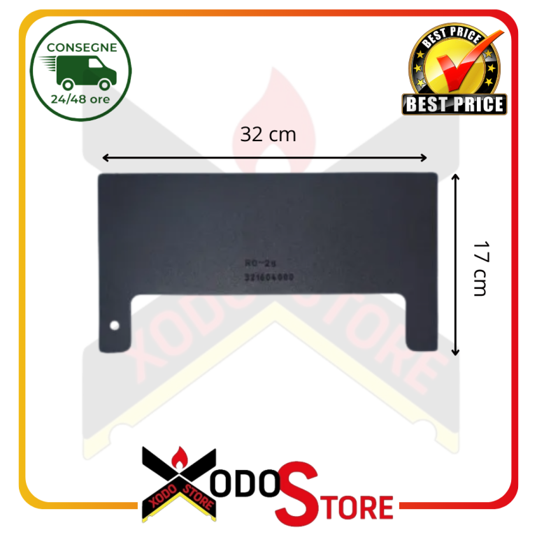 Deflettore focolare ghisa ORIGINALE ROYAL PALAZZETTI cod. 895724390