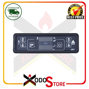 Tastiera display LED Micronova C025 7 led 2 righe 4 digit 160x50x23 mm (Rif.Int. 0014)