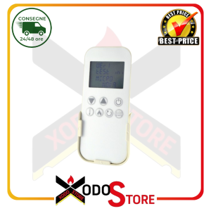 Telecomando Radiocomando LCD MICRONOVA per stufa a pellet (Rif.Int. 0031)