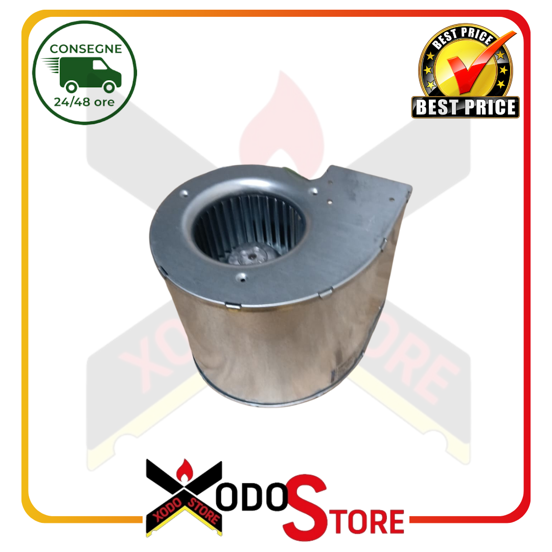 Fume extractor for pellet stove 54 W bochetta 145 x 65 mm Length 147 mm RAVELLI ORIGINAL code 55119-13 - Image 3