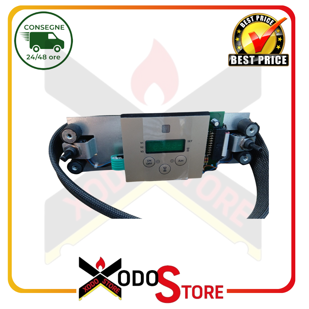 Display sinottico Lilia con programmatore ORIGINALE EDILKAMIN cod. R263320 - immagine 2