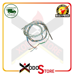 Sonda fumi k in acciaio AISI 316 con cavo in fibra di vetro VETROTEX (Rif.Int. 8002)