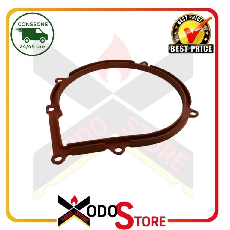 Guarnizione anteriore aspiratore estrattore fumi di stufe a pellet a 6 fori ORIGINALE RAVELLI cod. 66111-00