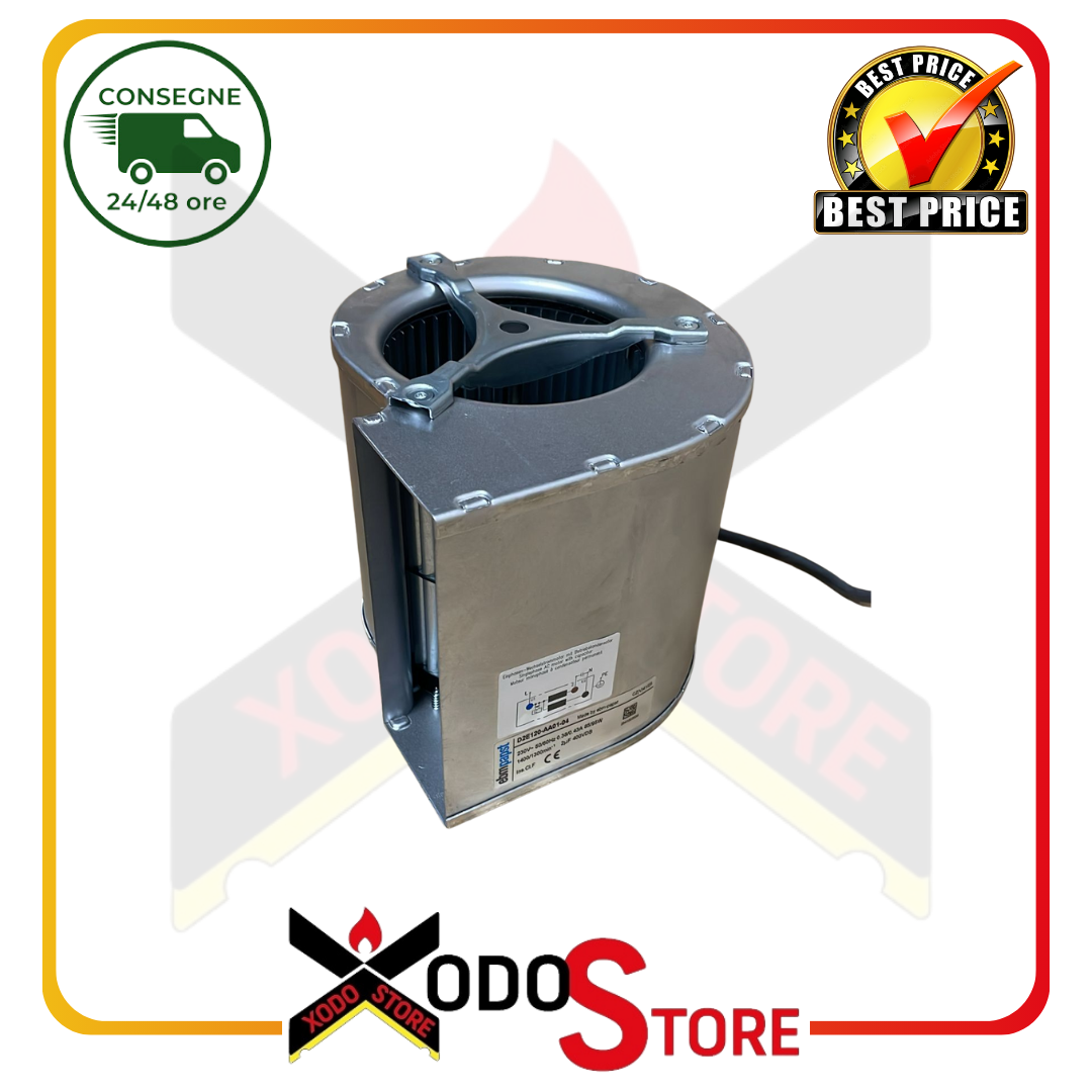 Ventilatore centrifugo D2E120 AA01-04 per stufa a pellet EBM D2E120 AA01-04 (RIF. 6011) - immagine 7