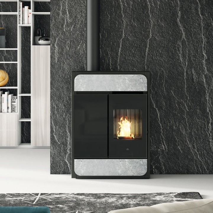 EDILKAMIN pellet stove BILD UP model 9.1 kW - Image 2