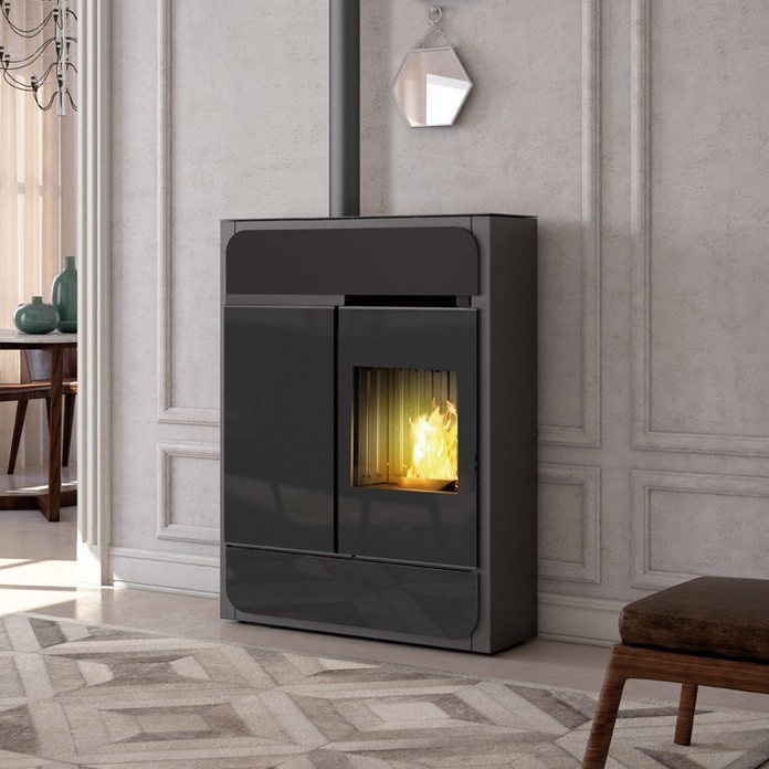 EDILKAMIN pellet stove BILD UP model 9.1 kW - Image 3
