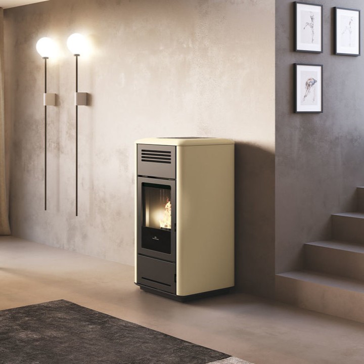 Termostufa a pellet EDILKAMIN modello MILLA H 12 - 15 EVO - immagine 4