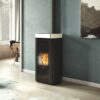 Stufa a pellet stagna EDILKAMIN 12,8 kW modello RADA AIR TIGHT C