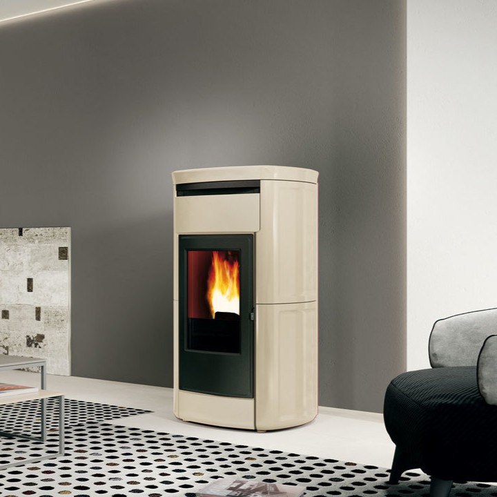 EDILKAMIN 5-star ductable pellet stove model KIRA2 EVO - Image 2