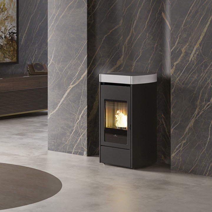 EDILKAMIN 7.9 kW pellet stove model LENA - Image 2