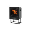 Termocamino pellet EDILKAMIN 15,6kW modello IDROPELLBOX vaso chiuso