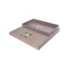 Concrete grit fountain base - BEL FER 42/BSE/6