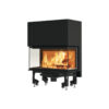 EDILKAMIN wood-burning fireplace model WINDO3 85 13.2 kW GLASS on 3 SIDES