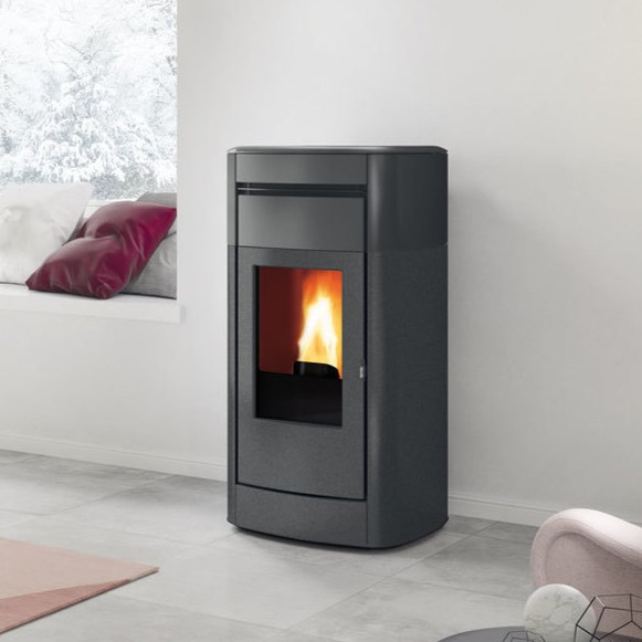 EDILKAMIN 5 Star Pellet Stove 12.6 kW model VYDA2 EVO - Image 2