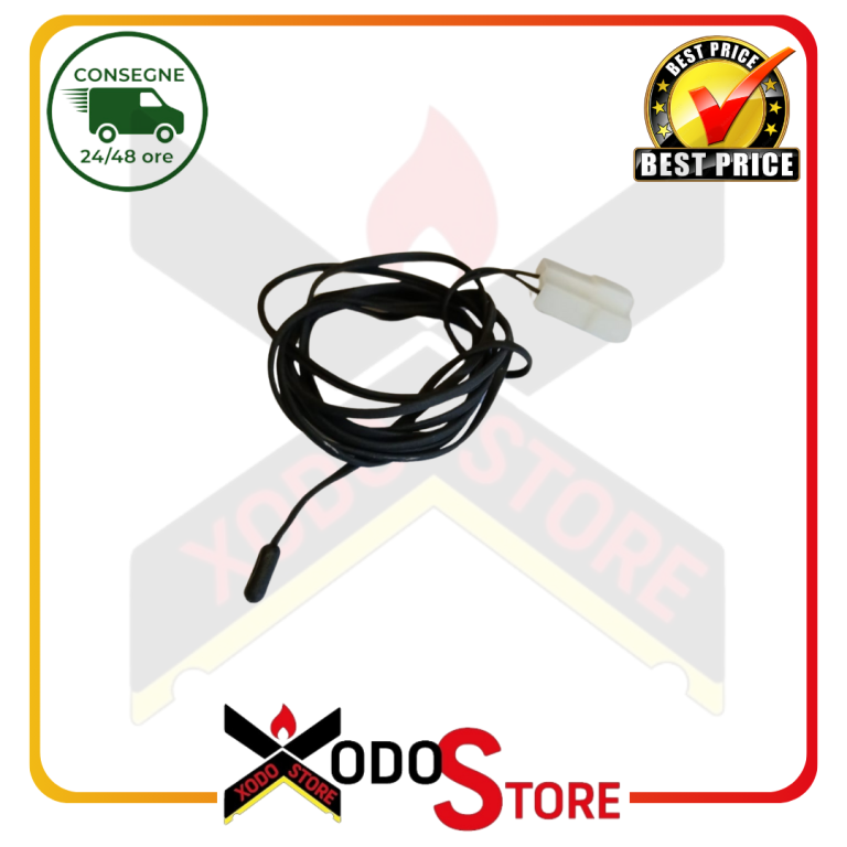 Sonda ambiente NTC 10K L=2000 FASTON ORIGINALE PALAZZETTI cod. 895727180