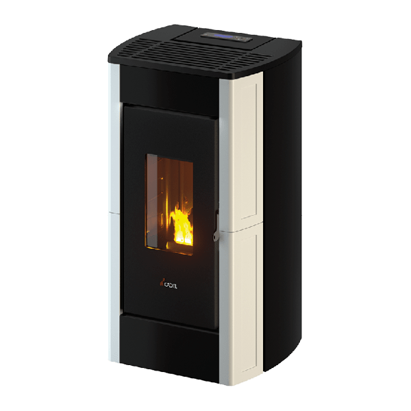 Stufa pellet camera stagna 7,7 kW CADEL modello PERLA 7