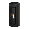 Stufa pellet stagna CADEL modello SHELL 9 UP TWIN