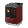 Wood stove cheap kitchen CADEL model SMART 60 S