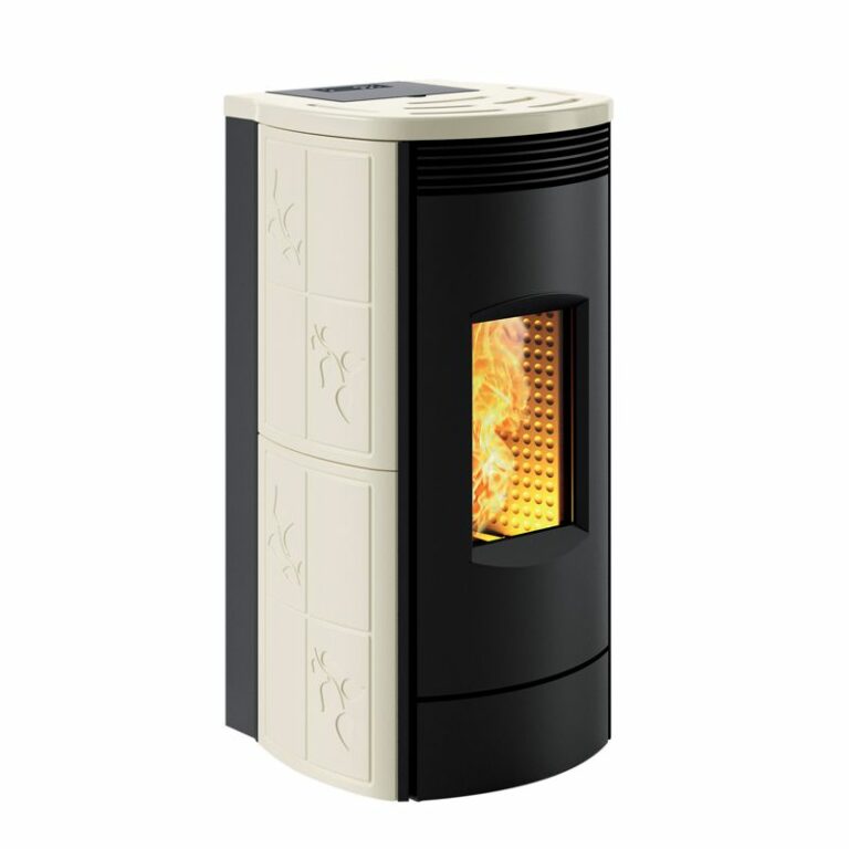 Termostufa a pellet MONTEGRAPPA modello MW 14 - 18 - 24 ALPINA M
