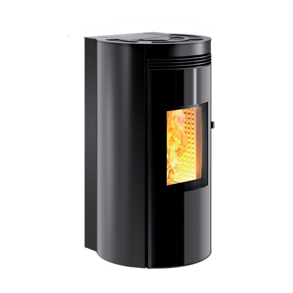 Stufa pellet ermetica canalizzata MONTEGRAPPA modello MX 16 E BITTA M