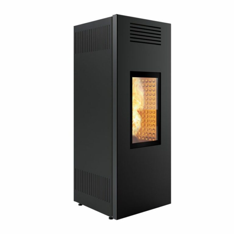 Stufa pellet MONTEGRAPPA modello NPS EVO 7 - 10 kW NOIR EVO