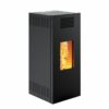 MONTEGRAPPA pellet boiler stove model NOIR MW 14 - 18 - 24