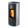 Stufa pellet ventilata MONTEGRAPPA modello NPS EVO 7-10 kW RONDE EVO