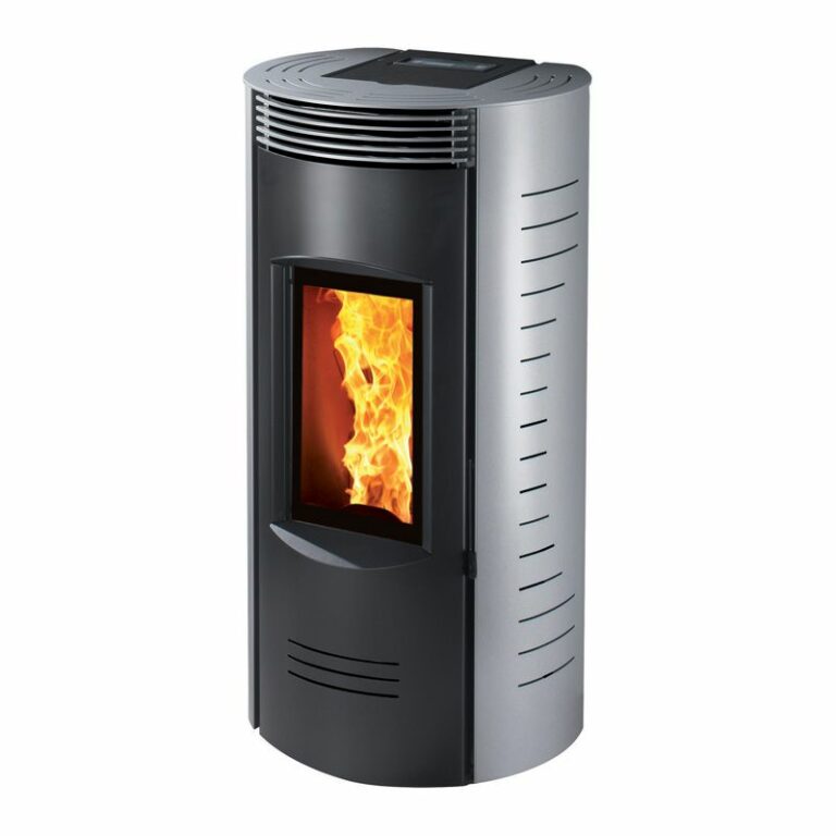 Stufa pellet ventilata MONTEGRAPPA modello NPS EVO 7-10 kW RONDE EVO