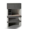 EDILMARK Outdoor Masonry Barbecue model KUBO SX/DX/REAR