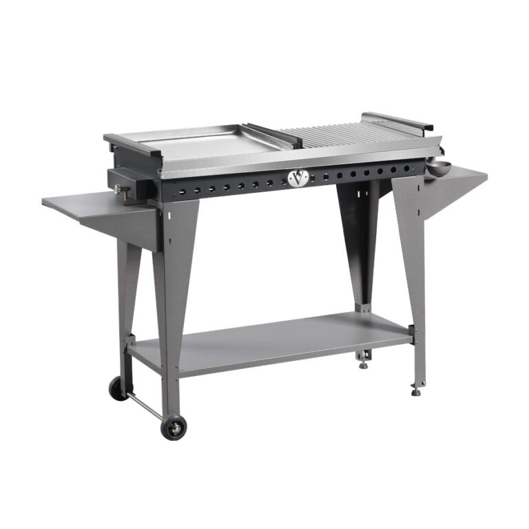 Barbecue a gas con piastre in acciaio inox aisi 304 VULCANO modello VCK 860 – 635 – 435