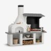 Barbecue with wood oven and charcoal PALAZZETTI ANTILLE 2