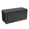 KETER KENTWOOD - baule in resina con finitura effetto legno - 128x53x59cm .... K249404