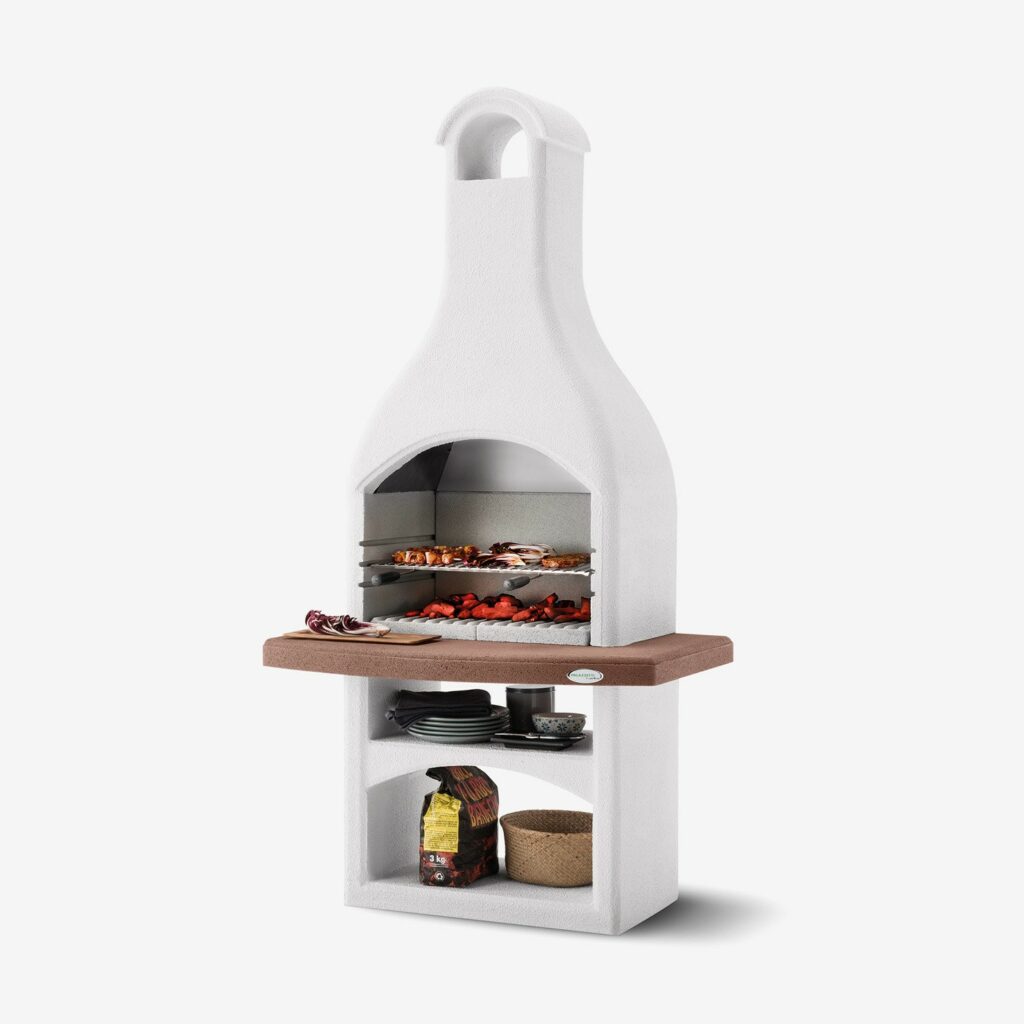 Charcoal masonry barbecue PALAZZETTI model TIRRENIA 3