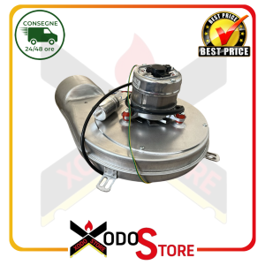 Ventilatore estrattore fumi per stufe e caldaie a pellet ORIGINALE MCZ e RED cod. 41451201750