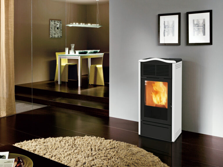 Stufa a pellet 9,2 kW ITALIANA CAMINI modello PIRO 2 PLUS canalizzabile