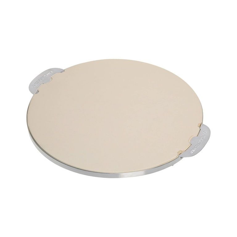 Pietra per pizza 570 in acciaio e pietra ORIGINALE OUTDOORCHEF cod. 18.211.95