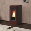 Stufa a pellet 6,9 kW ITALIANA CAMINI modello YULIA