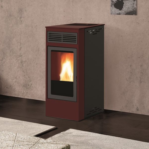 Stufa a pellet 6,9 kW ITALIANA CAMINI modello YULIA