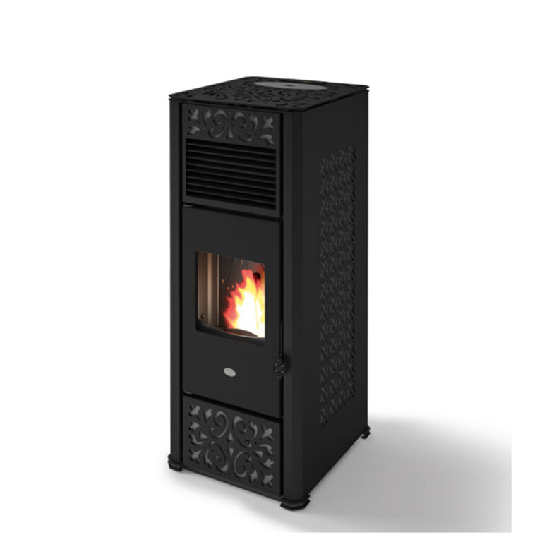 EVA CALOR ducted pellet stove model GEMMA 15.4 kW