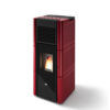 EVA CALOR ducted majolica pellet stove model ZOE 15.4 kW