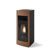 Stufa pellet EVA CALOR modello LETIZIA DOPPIA CANALIZZAZIONE 15,4 kW