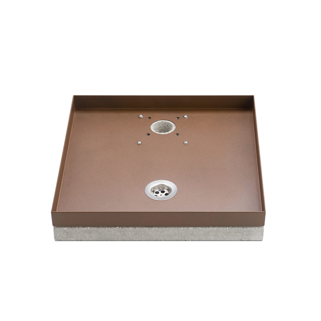 Base fontana 40×40 cm BEL-FER modello 42/BSE/10