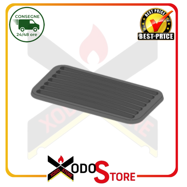 Griglia cenere 160x295 per termocamini ORIGINALE MCZ cod. 4141187471000