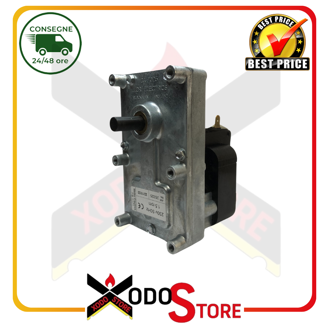 Motoriduttore per stufa a pellet ORIGINALE EDILKAMIN cod. R665180