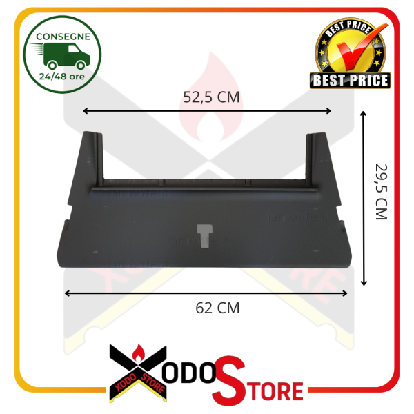 Deflettore fumi ECO 76 RASTREMATO ORIGINALE PALAZZETTI cod. 892602410