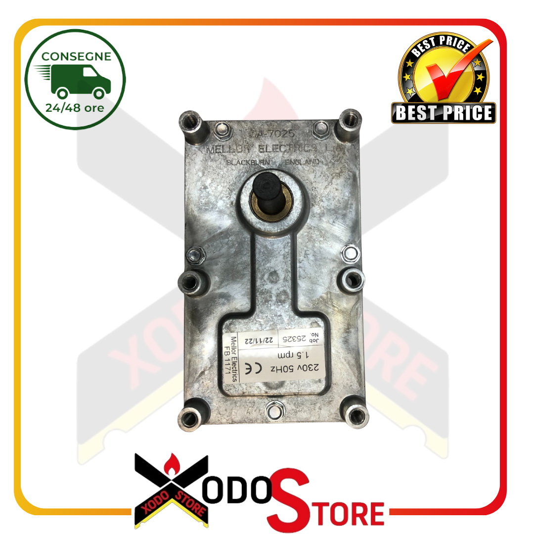MONTEGRAPPA ORIGINAL 1.5 Rpm Gearmotor for Pellet Stoves code 1044000100 - Image 2