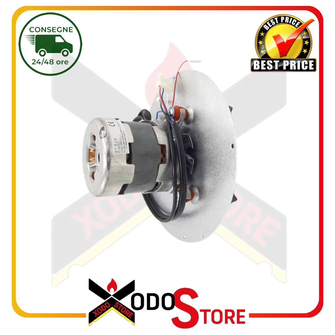 Ventilatore fumi senza chiocciola stagno ORIGINALE MCZ CODICE 41451600100 - immagine 2