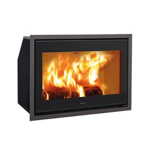 Camino a legna RAVELLI modello ERMES 10 kW inserto